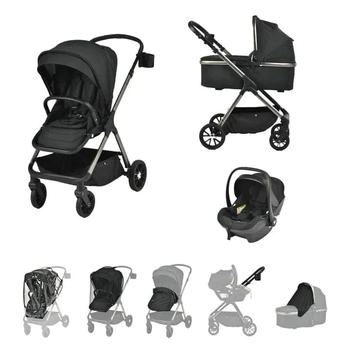 Viano Matrix Travel System - Dark Grey Charcoal