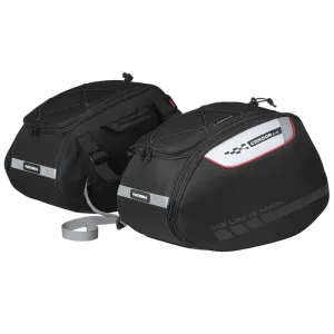 ViaTerra Condor 2UP 100% Waterproof Saddle Bag Black