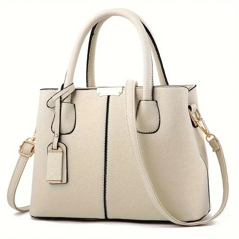 Victoria | Chic Large Tote Bag
