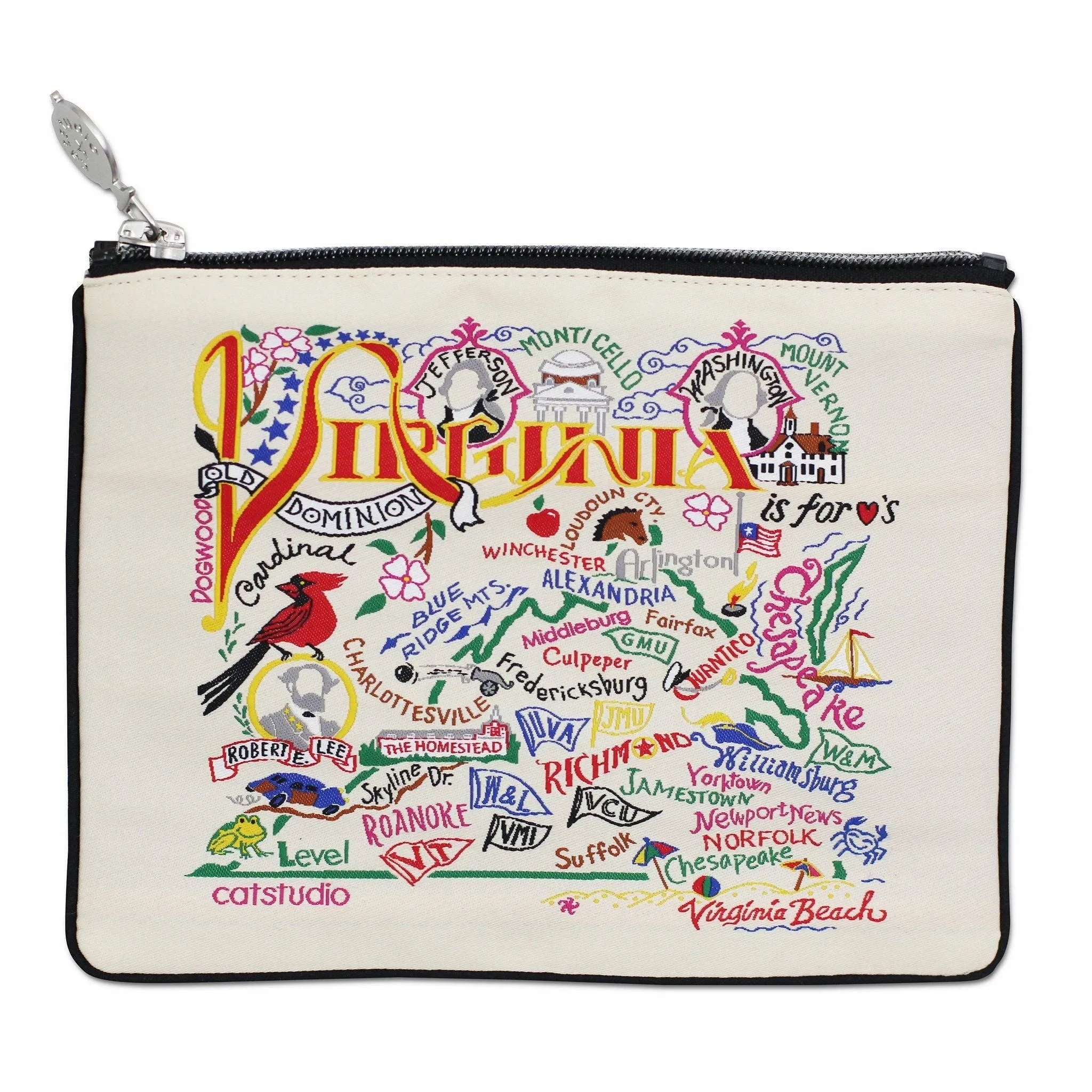 Virginia Zip Pouch