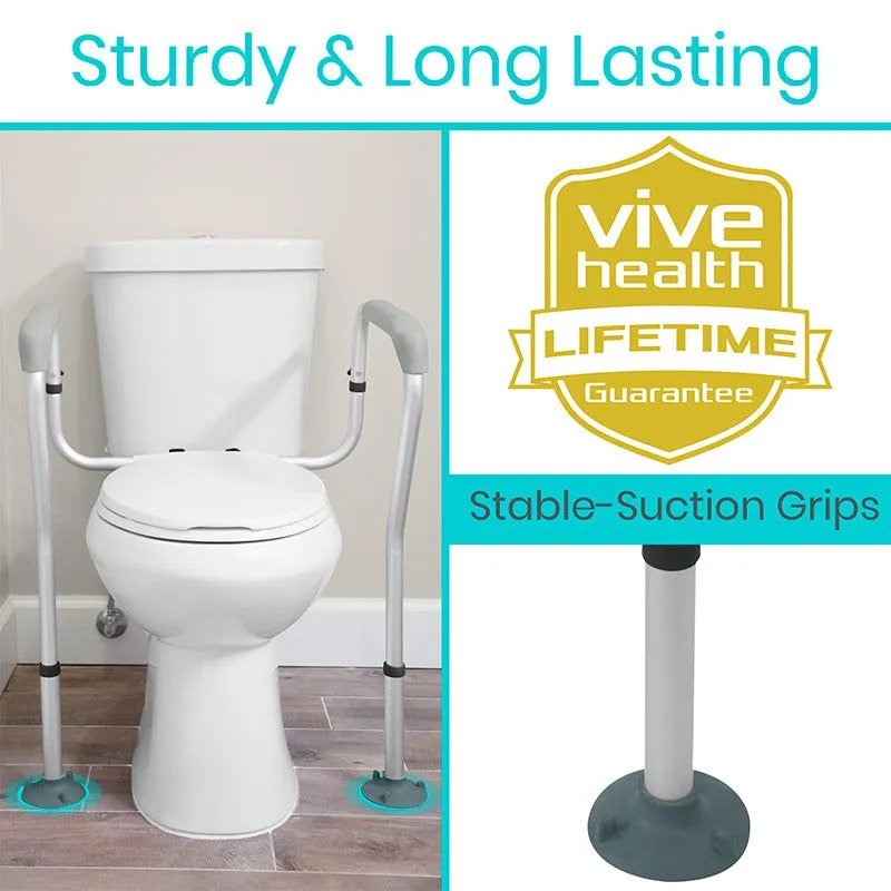 Vive Toilet Safety Rail