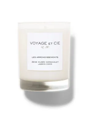 Voyage Et Cie 3ème Musèe Carnavalet "Jasmin Coco" Candle (14oz.)