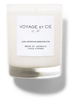 Voyage Et Cie 6ème Germain "Figue Cyprès" Candle (100oz)