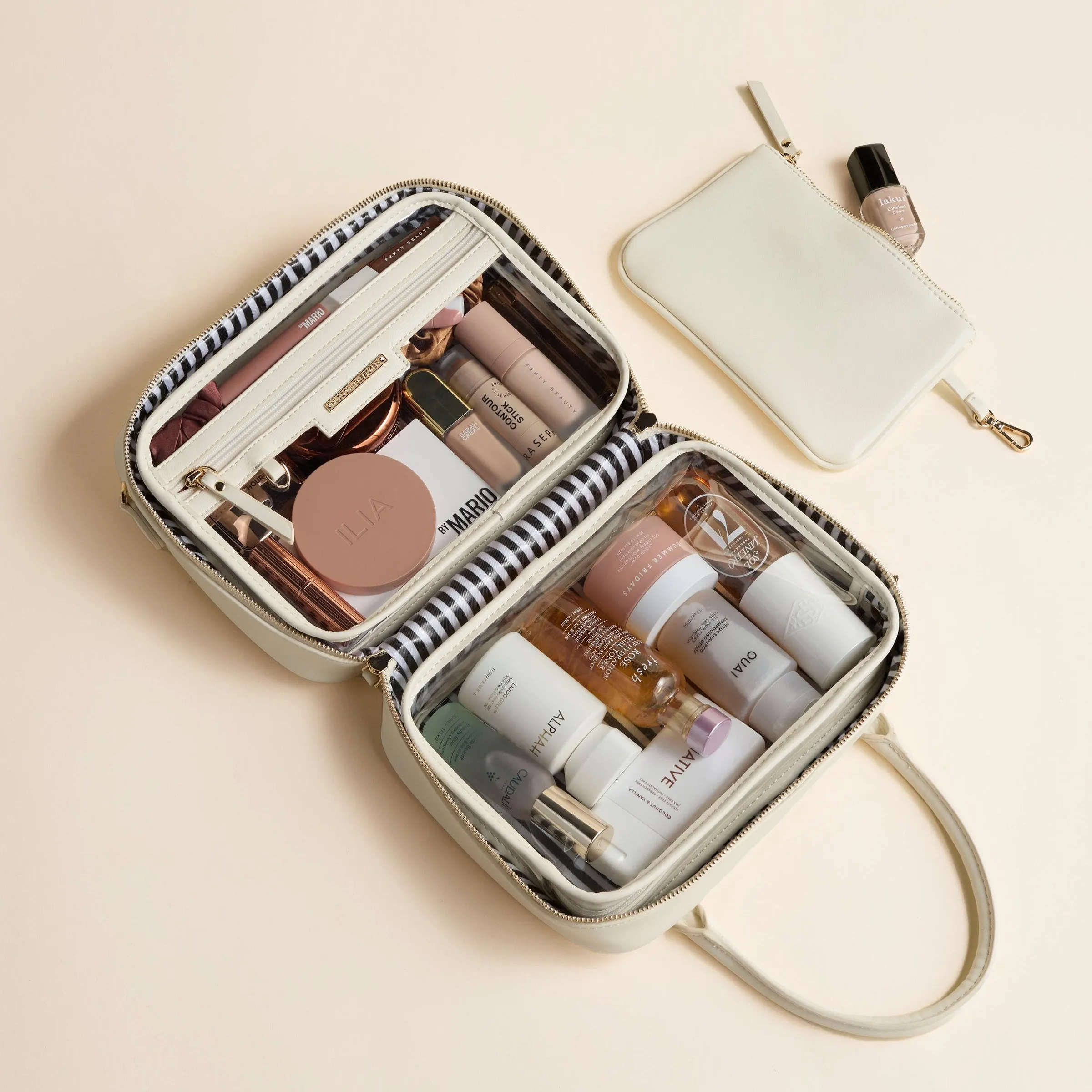 Voyager Toiletry Bag - Ecru