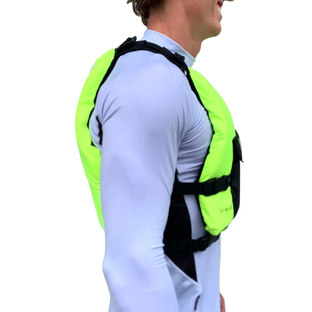 VXP Race PFD Life Jacket - Fluro Yellow