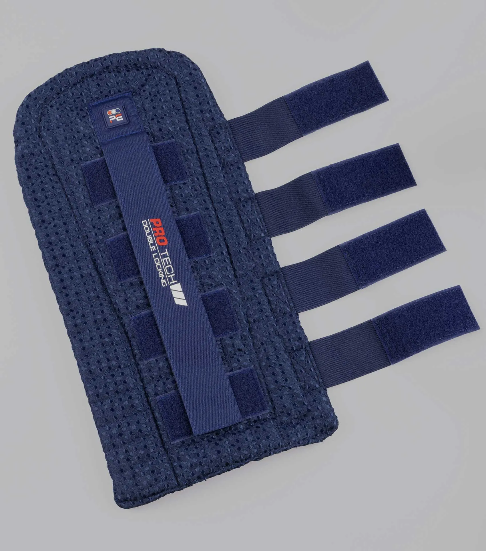 Waffle Quilted Double Locking Tail Guard Navy