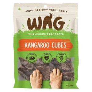 WAG Kangaroo Cubes Grain-Free Dog Treats