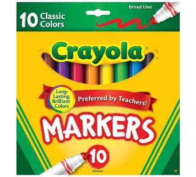 Washable Broadline Markers