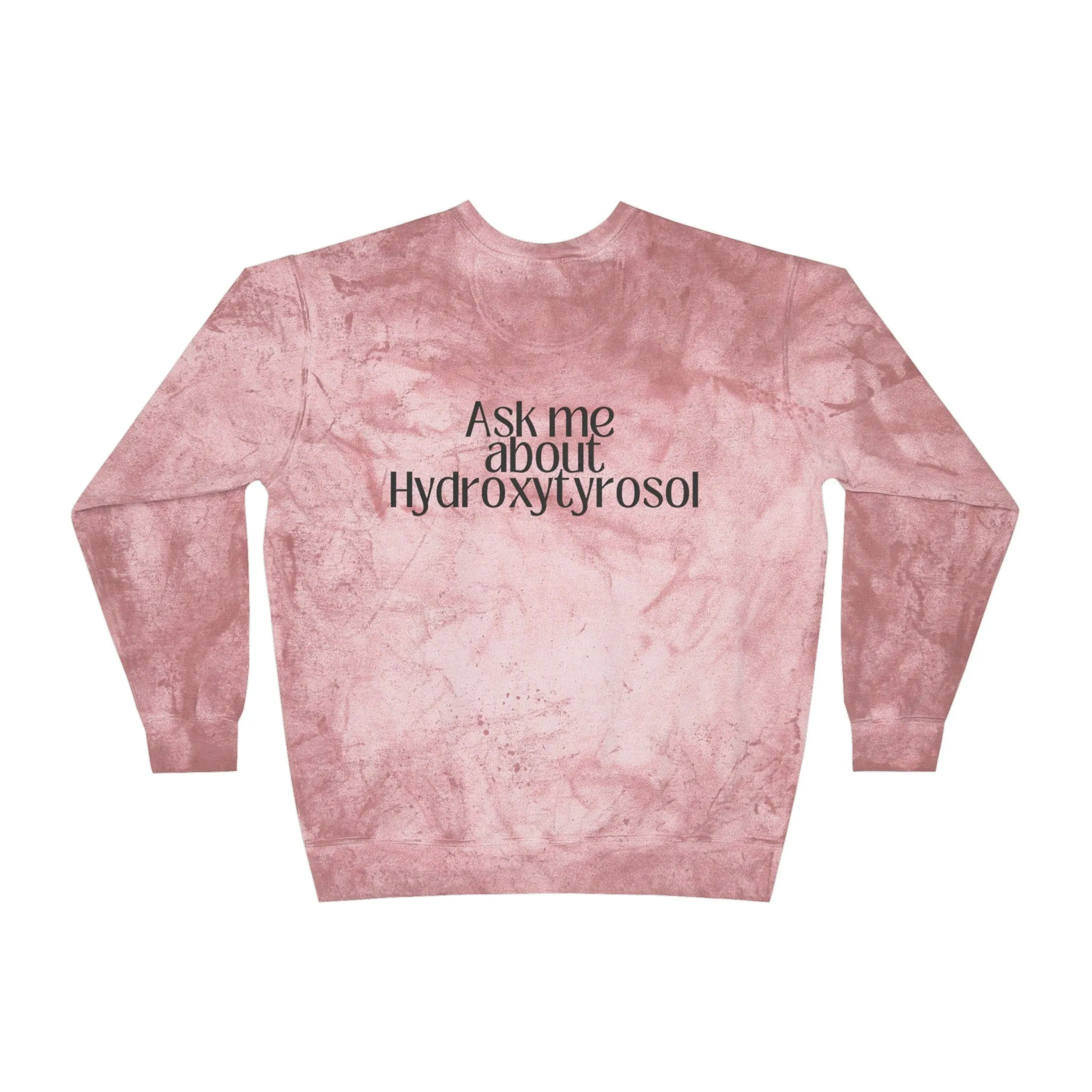 Water in Skincare // Unisex Color Blast Crewneck Sweatshirt