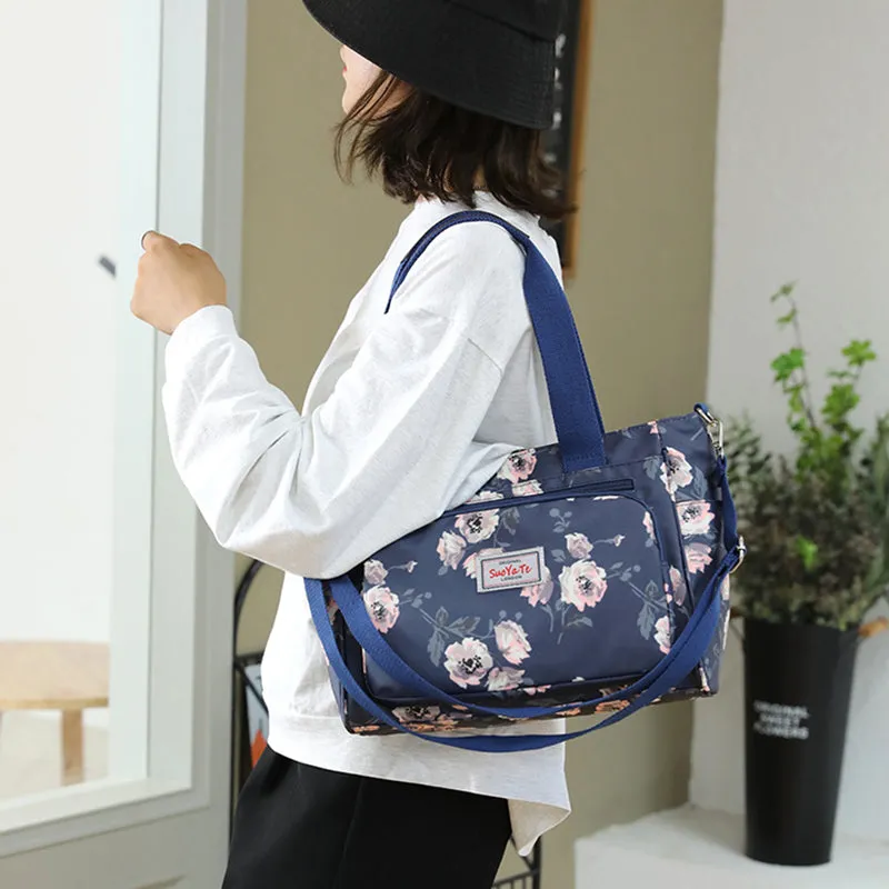 Waterproof Large Capacity Floral Pattern Bag