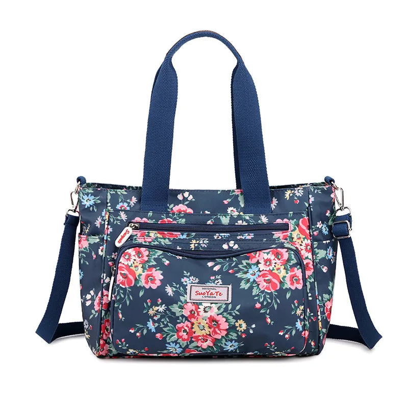 Waterproof Large Capacity Floral Pattern Bag