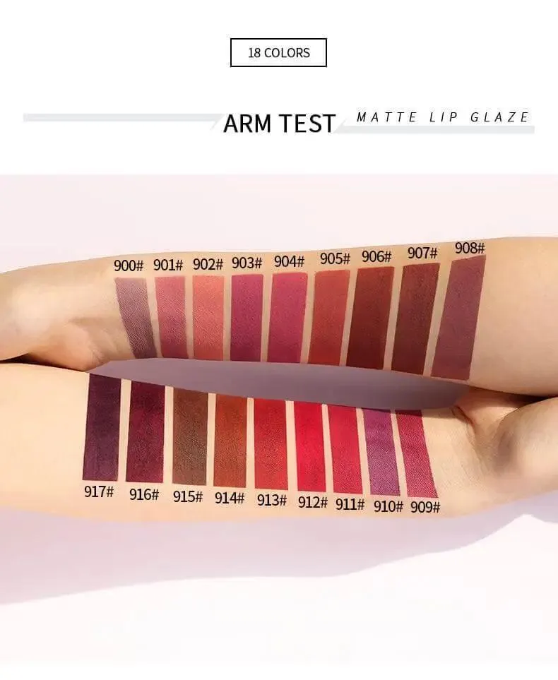 Waterproof  Matte Liquid Lipstick