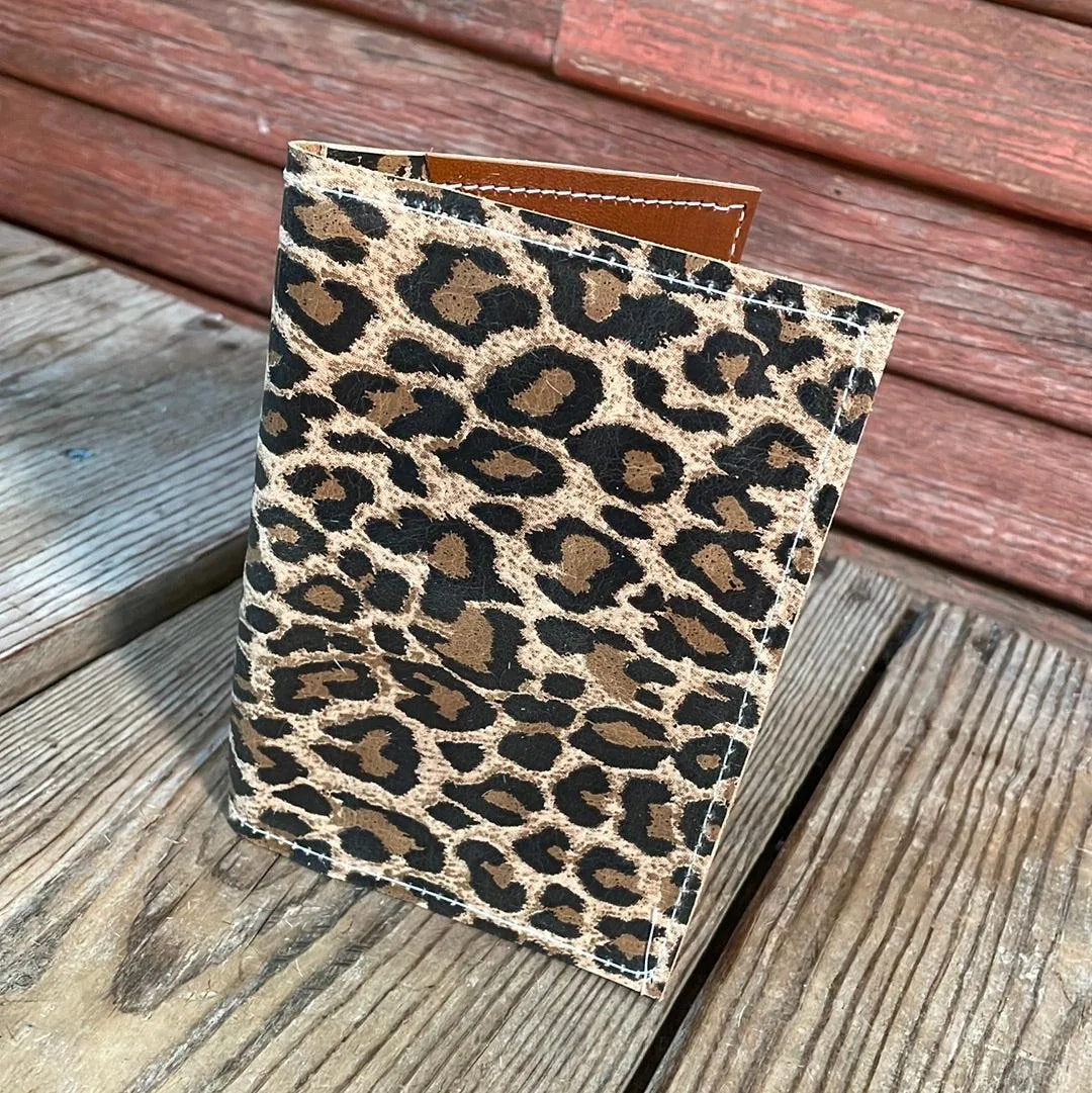 Waylon Wallet -  w/ Leopard Leather