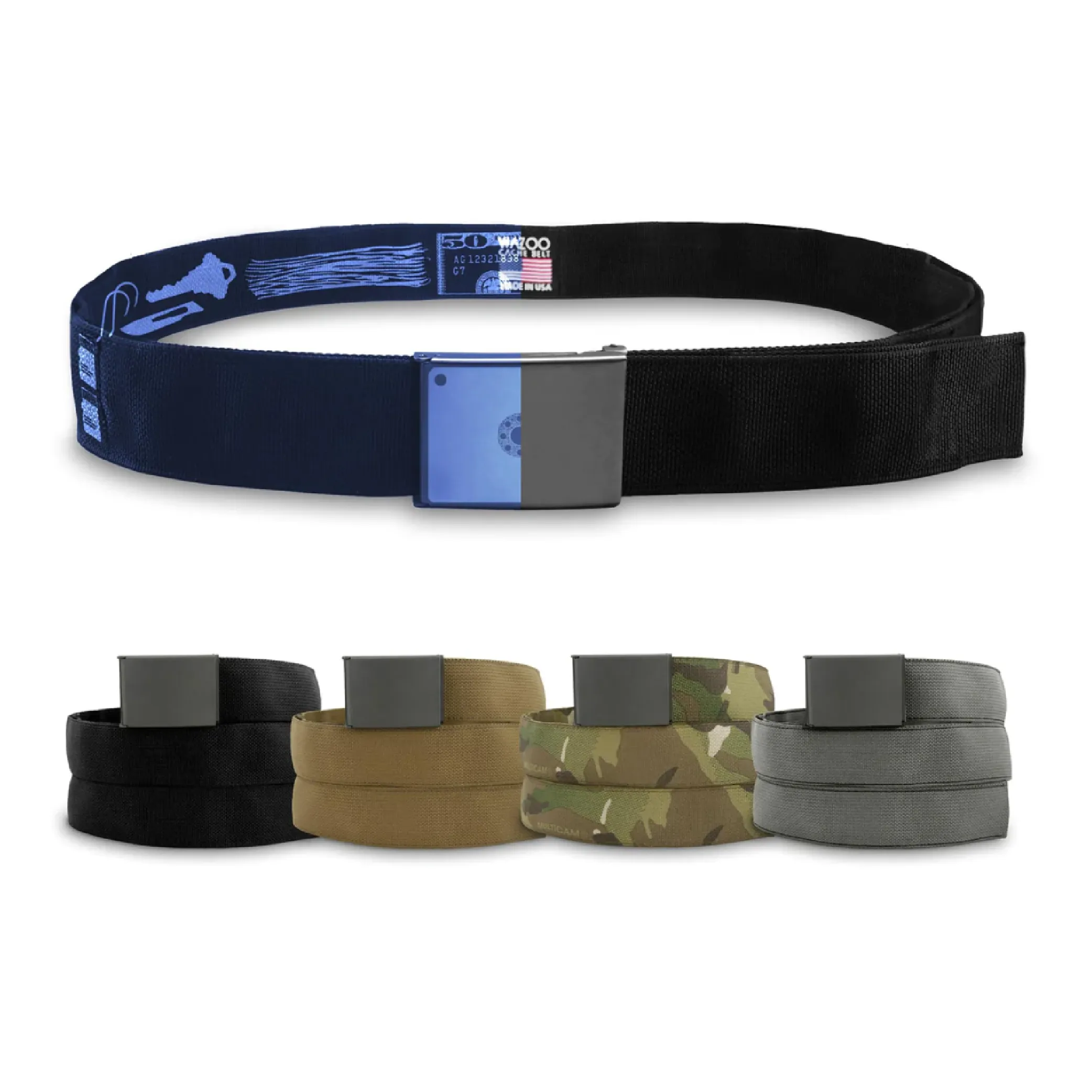 Wazoo CACHE BELT™ - Black