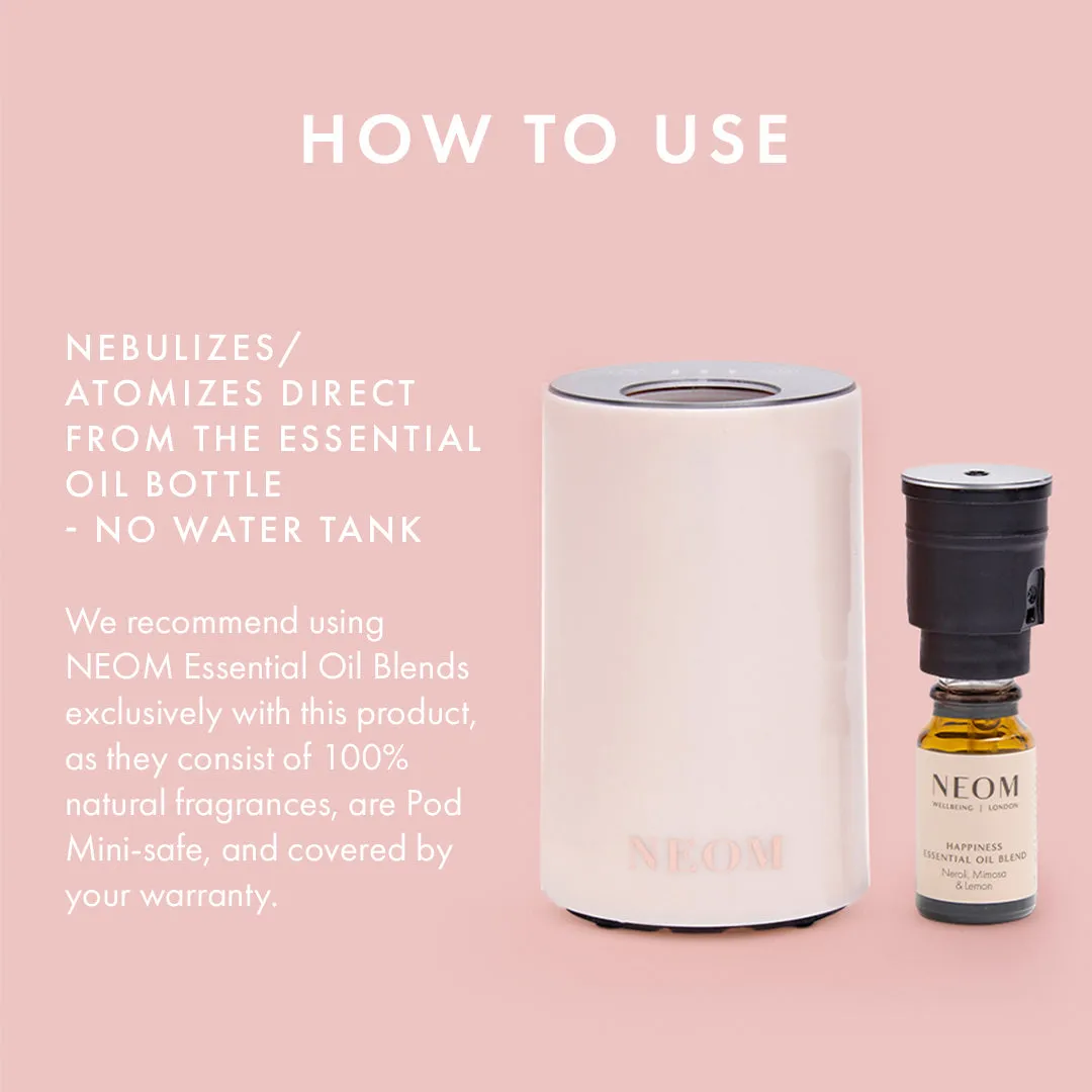 Wellbeing Pod Mini – Waterless Essential Oil Diffuser in Lilac