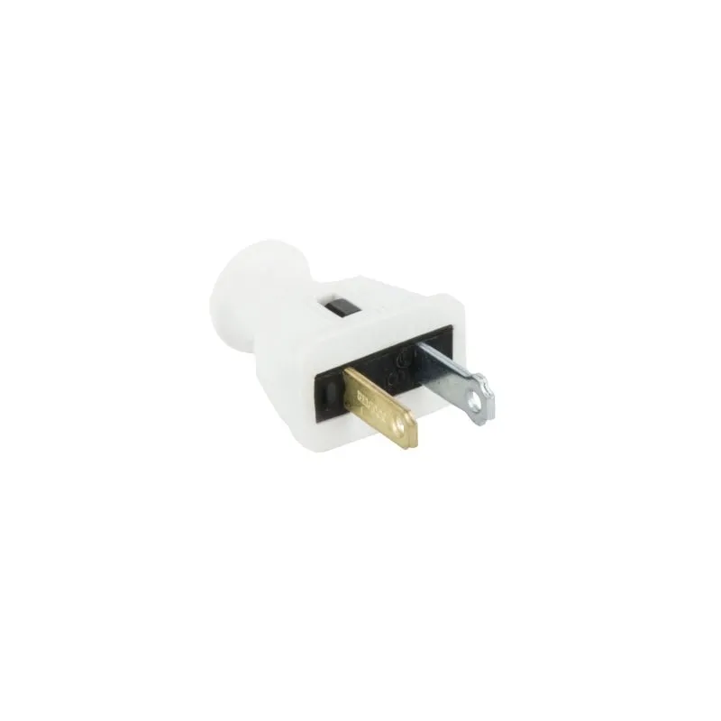 White Male 2 Prong Flat