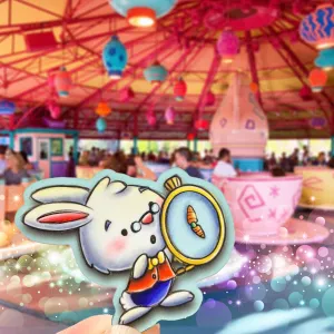 White Rabbit Sticker