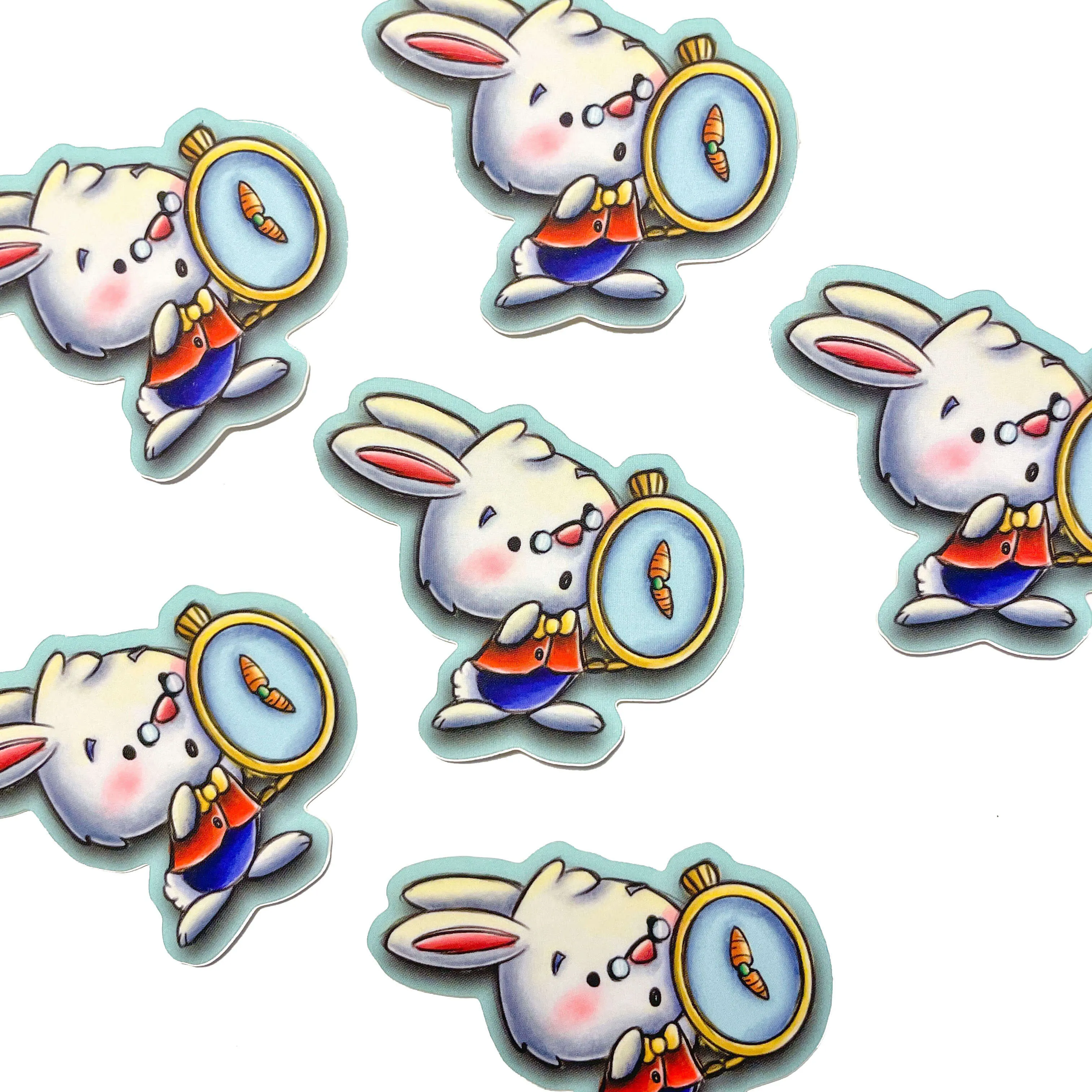 White Rabbit Sticker