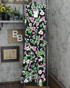 Who What Wear Women's Floral Print Sleeveless Dress WD-797