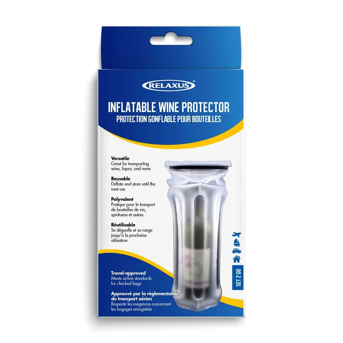 Wholesale Inflatable Wine Bottle Travel Protector