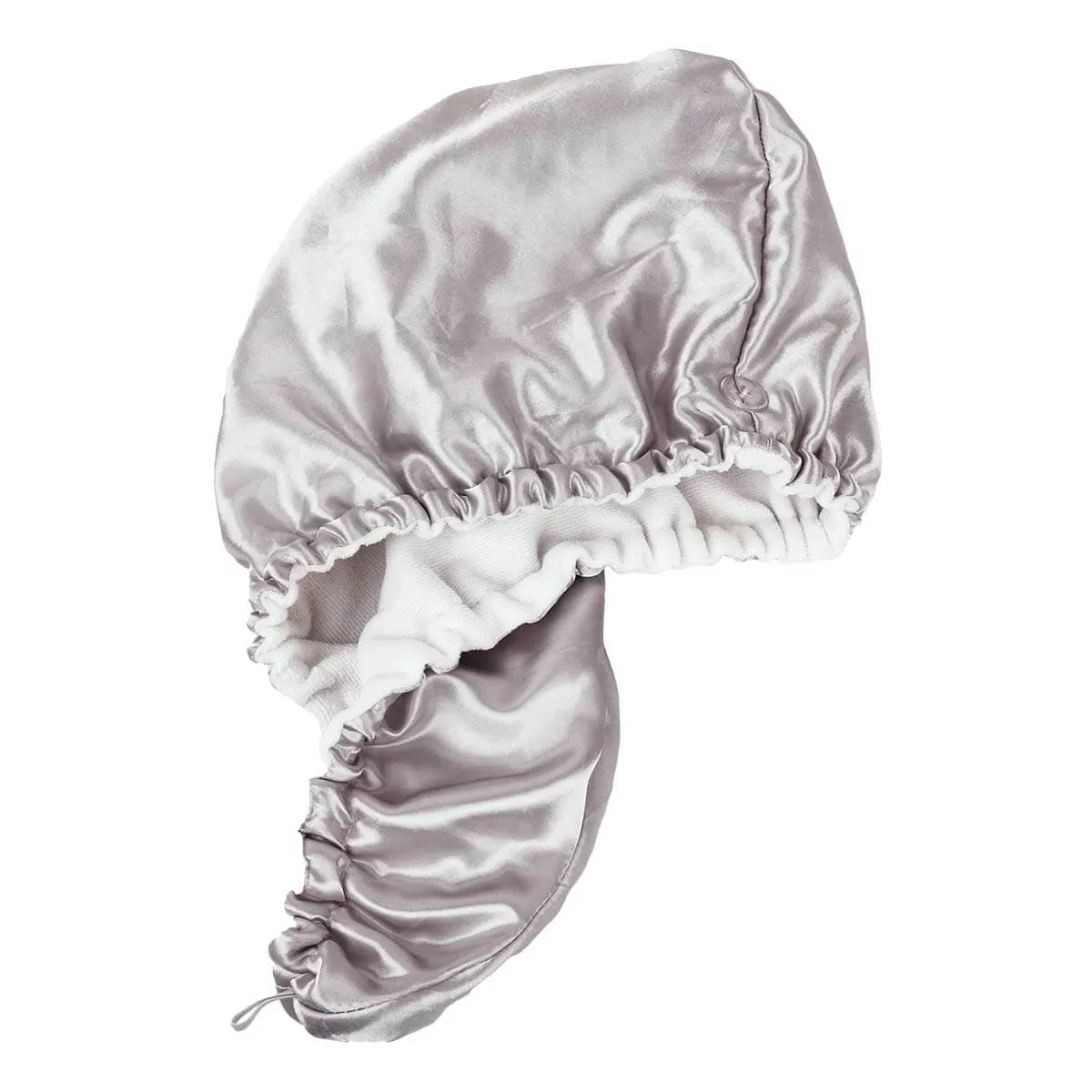 Wholesale Twist & Dry Hair Towel Wrap (Black, Pink, Silver) - Displayer of 12