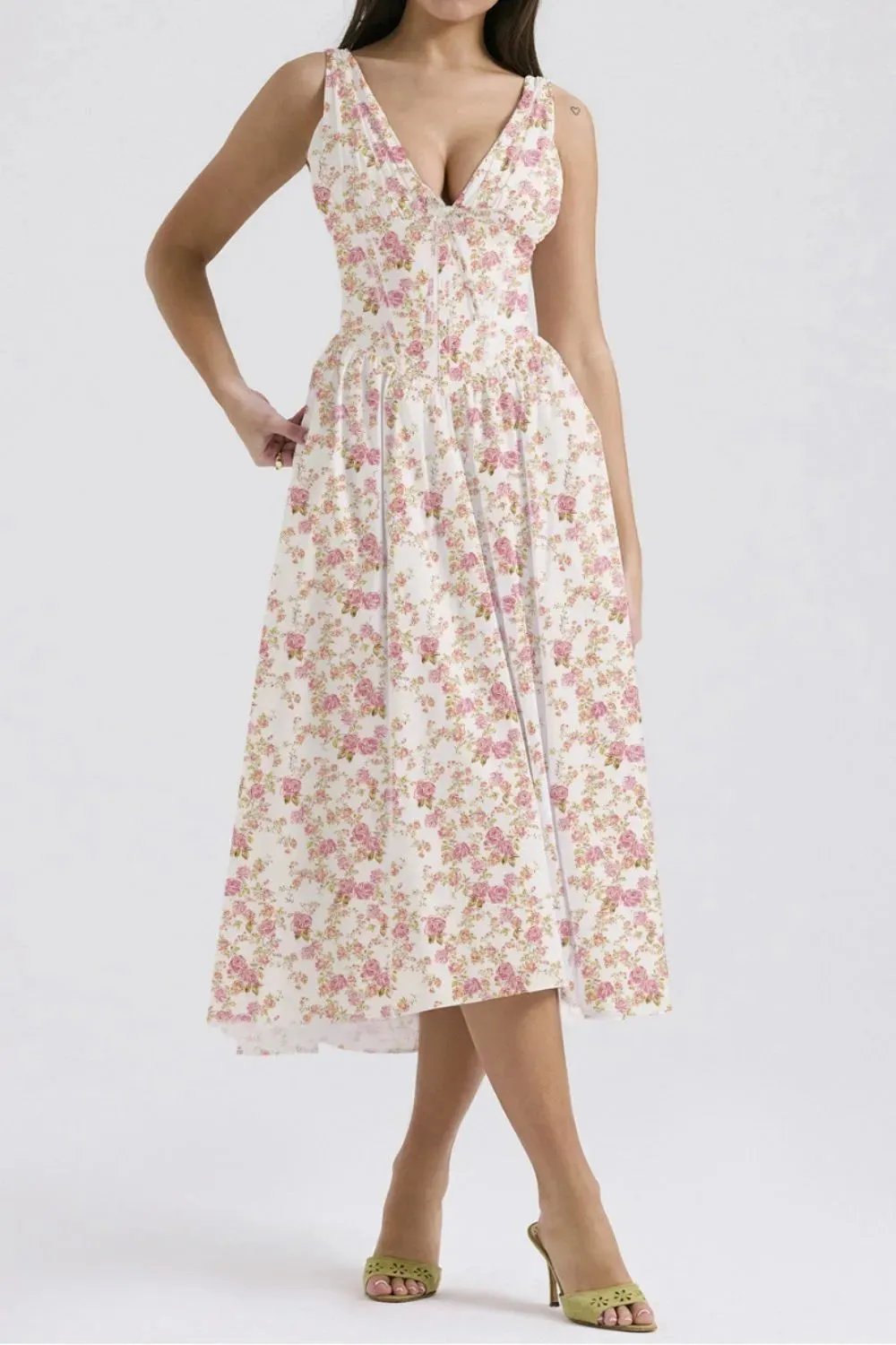 Wildflower Whisper Midi Dress