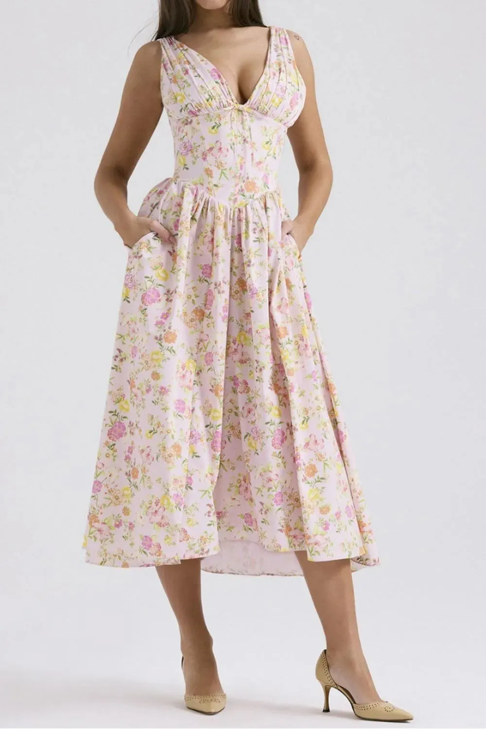 Wildflower Whisper Midi Dress