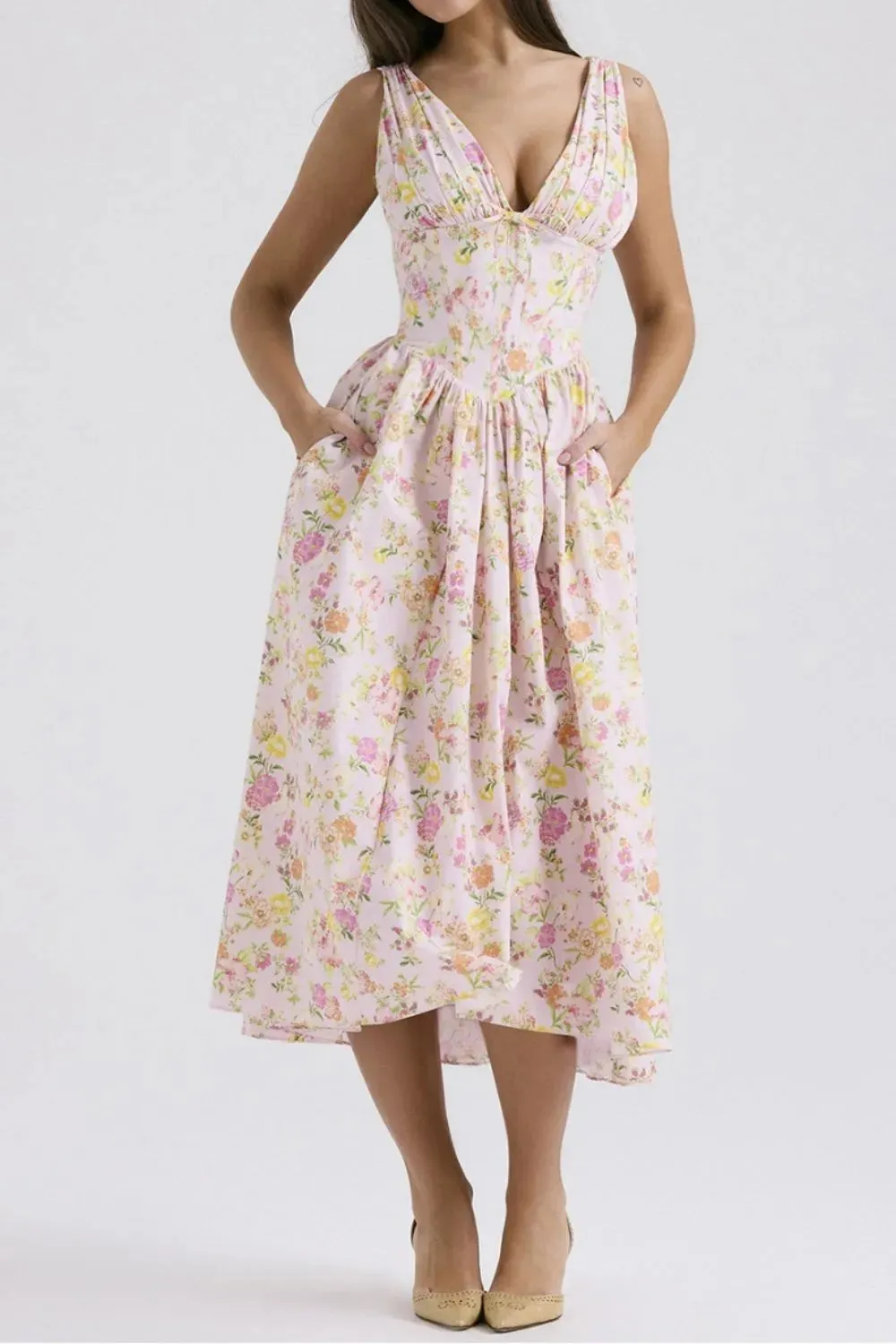 Wildflower Whisper Midi Dress