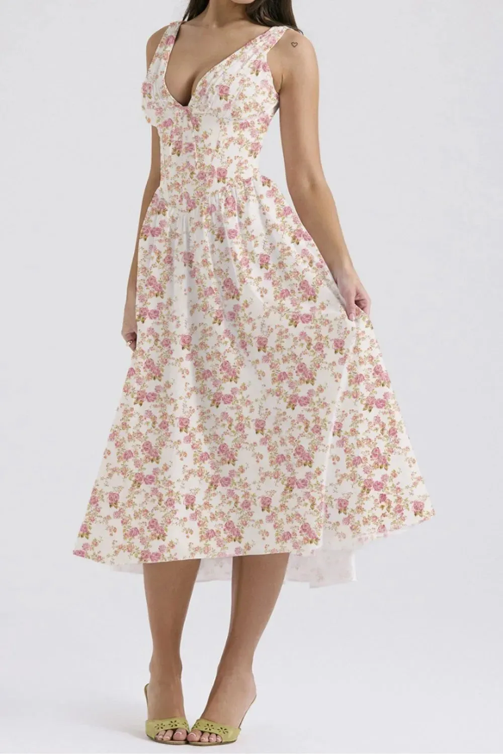 Wildflower Whisper Midi Dress