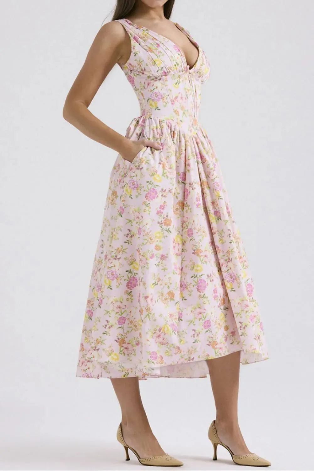 Wildflower Whisper Midi Dress