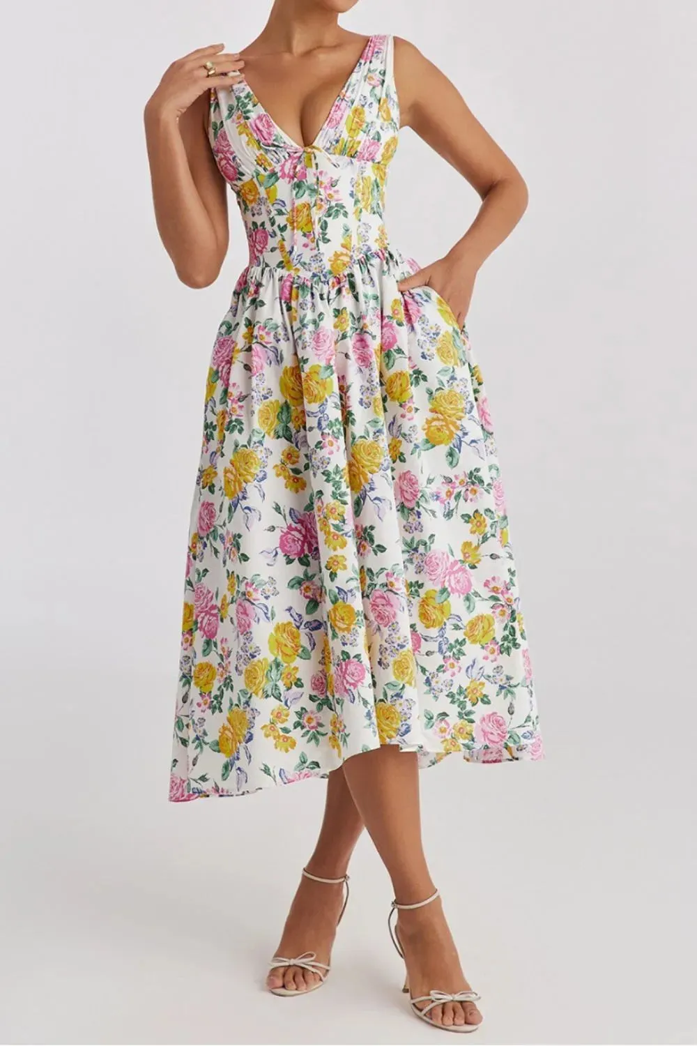Wildflower Whisper Midi Dress