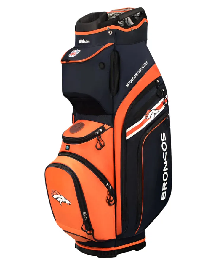 Wilson Denver Broncos NFL Golf Bags - Stand & Cart