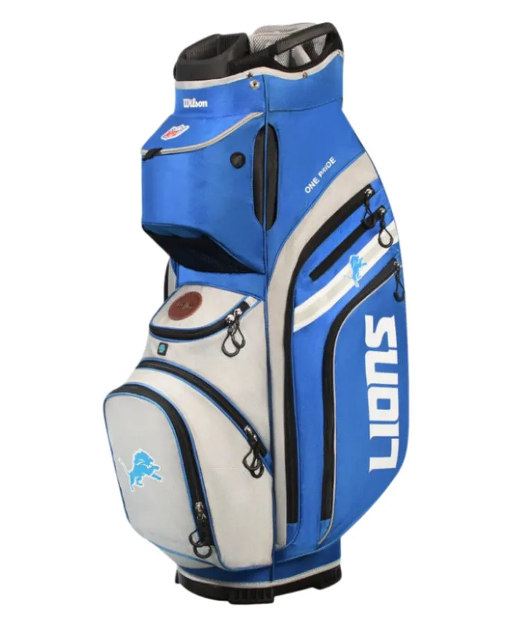 Wilson Detroit Lions NFL Golf Bags - Stand & Cart