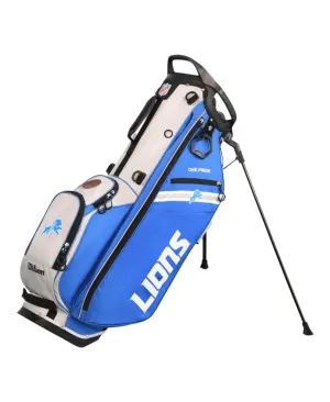 Wilson Detroit Lions NFL Golf Bags - Stand & Cart