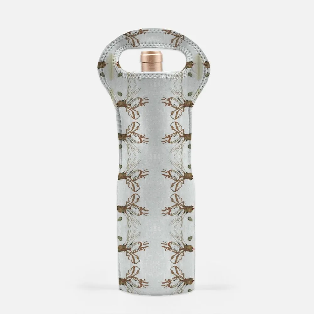 Wine Tote, Lesson No.8 Gray