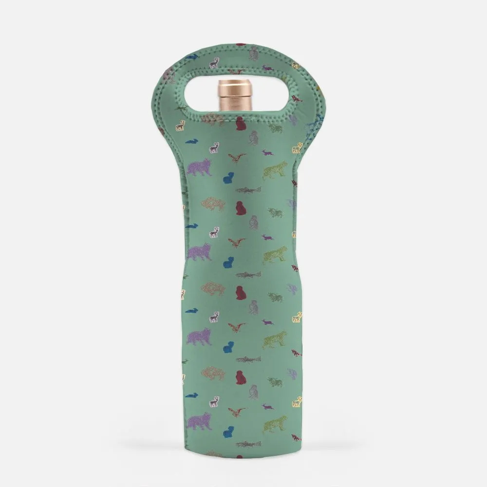 Wine Tote: Western Forest Sage