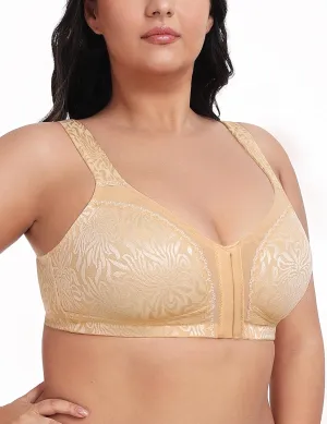 Wireless Minimizer Deep V Plus Size & Ultra-Soft Support Bra