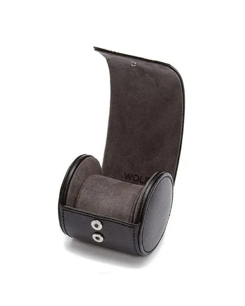 WOLF x THE POST OAK | Travel Watch Case | Black