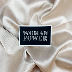 Woman Power - Die Cut Sticker