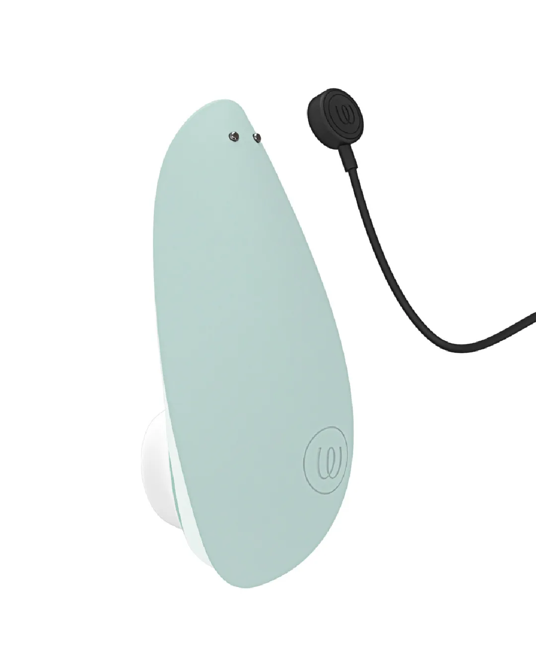 Womanizer Liberty 2 Pleasure Air Travel Sized Clitoral Stimulator - Sage
