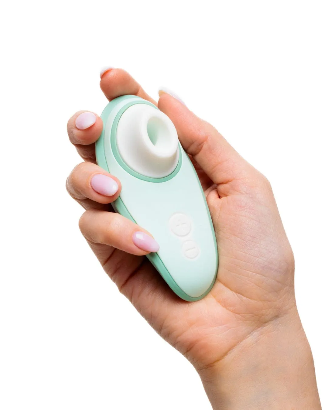 Womanizer Liberty 2 Pleasure Air Travel Sized Clitoral Stimulator - Sage