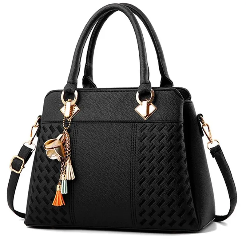 Women's Embroidered Tote - Large Capacity Crossbody Shoulder Bag