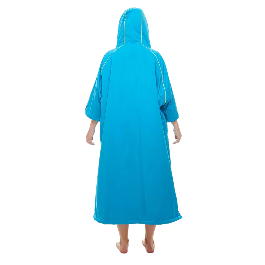 Women's Short Sleeve Pro Change Robe EVO - Hawaiian Blue