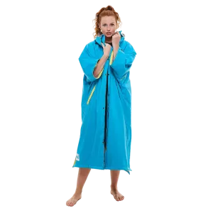 Women's Short Sleeve Pro Change Robe EVO - Hawaiian Blue