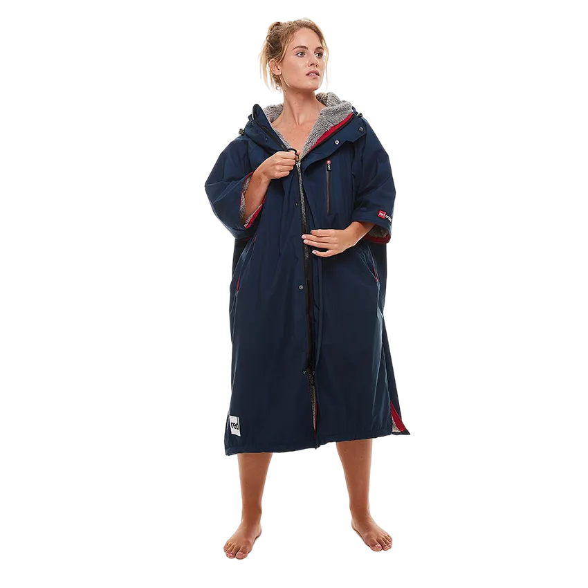 Women's Short Sleeve Pro Change Robe EVO - Navy