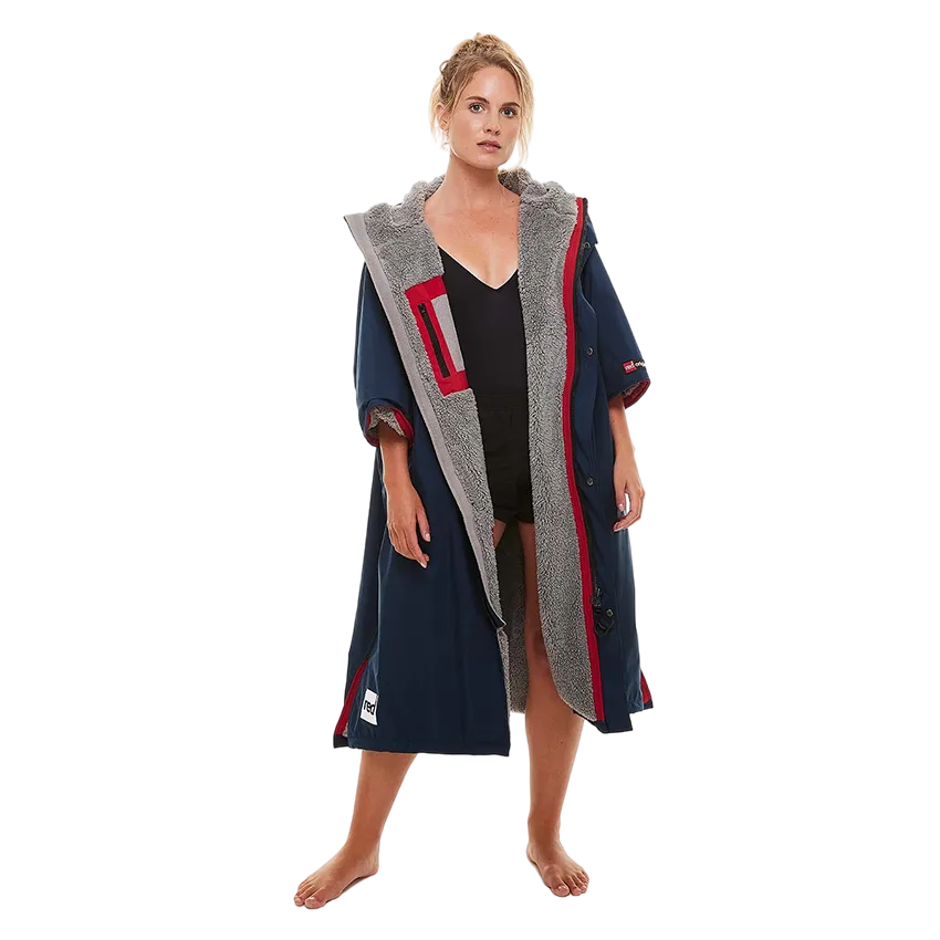 Women's Short Sleeve Pro Change Robe EVO - Navy