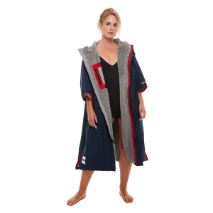 Women's Short Sleeve Pro Change Robe EVO - Navy