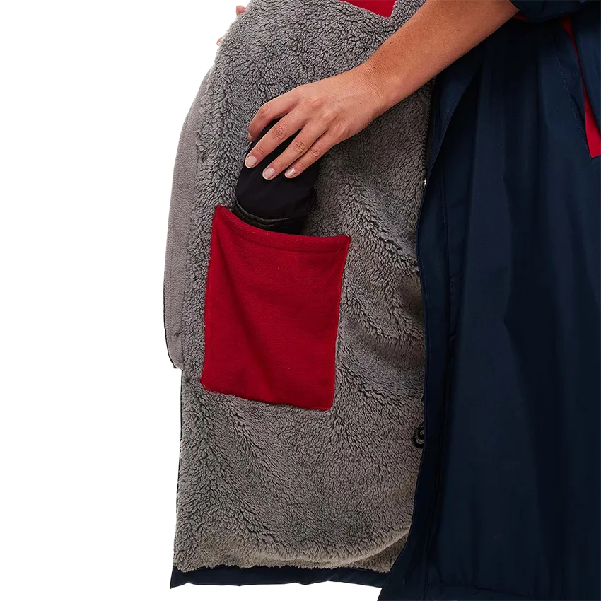 Women's Short Sleeve Pro Change Robe EVO - Navy