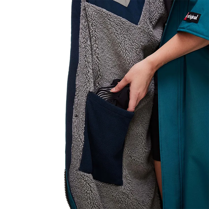Women's Short Sleeve Pro Change Robe EVO - Teal
