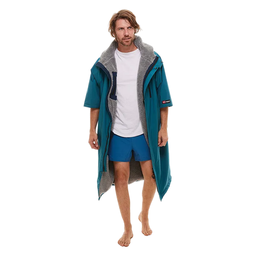 Women's Short Sleeve Pro Change Robe EVO - Teal
